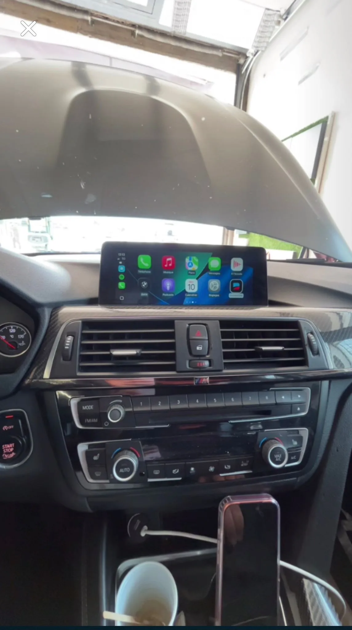 BMW M4 F82 — CarPlay ID6 FullScreen installé